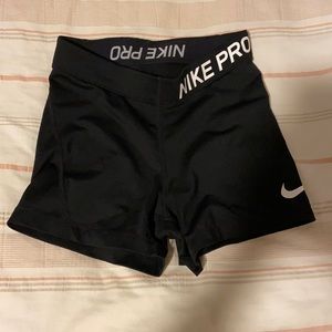 Black Nike Pro Shorts